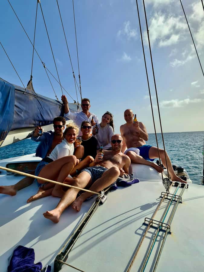 3-hour Catamaran Adventure on the waters of Sal Island - Three hours on the coast, with room to breathe