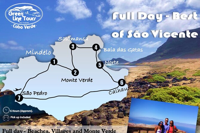 Beaches, Villages and Monte Verde, São Vicente Excludes City - Monte Verde at 774 meters: the day’s big viewpoint