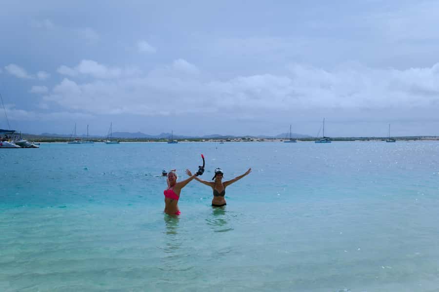 Boa Vista: Beautiful Beaches, Turtles & Djeu Island Snorkel - Lighthouse views toward Shark Bay