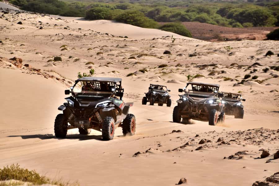 Boa Vista Buggy Tour: Santa Monica & South Desert (4-Hour) - Curral Velho ruins and the final Fonte Vicente stop