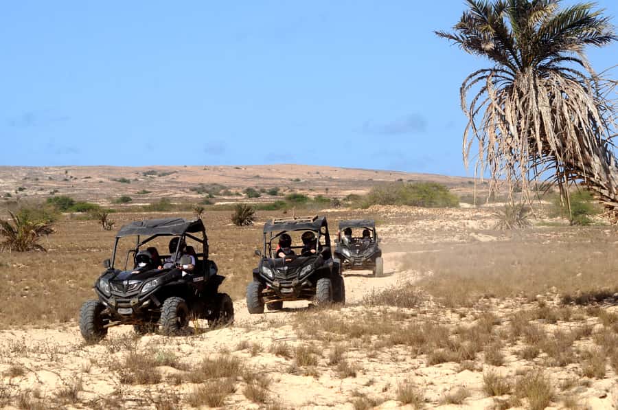 Boa Vista Island: Dunes, Desert &Sal Rei 4WD Buggy Adventure - Sal Rei and Bahia de Estoril show another side of the island