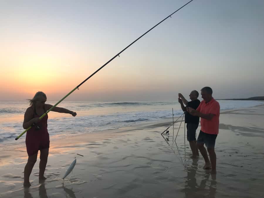Boa Vista Island: Fishing with local fishermen - On the Atlantic with local fishermen