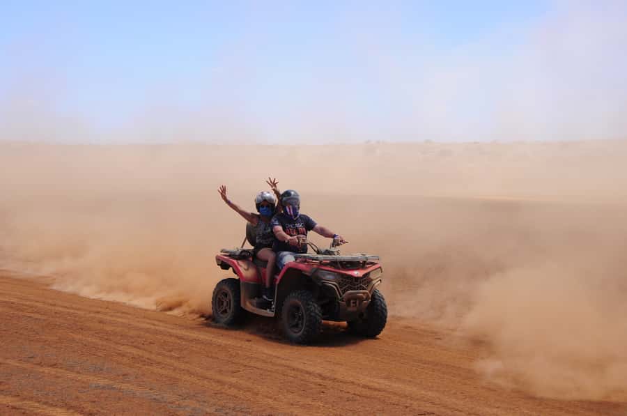 Boa Vista: Off-Road Quad Bike to Santa Monica & Caves - The Caves of Varandinha and the rough Atlantic coast