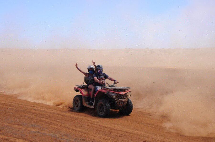 Boa Vista: Off-Road Quad Bike to Santa Monica & Caves - Driving your own quad or sharing one