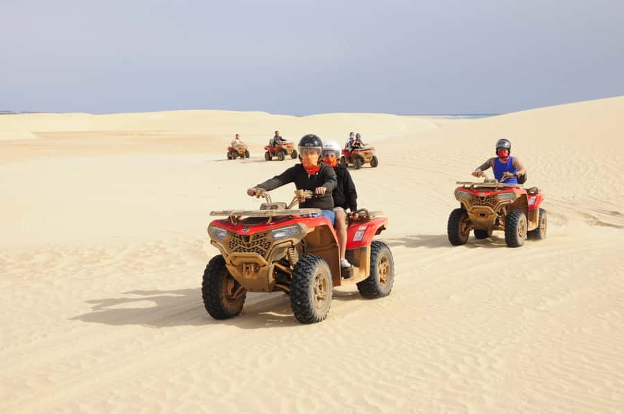 Boa Vista: Off-Road Quad Bike to Santa Monica & Caves - Hotel pickup and the four-hour schedule