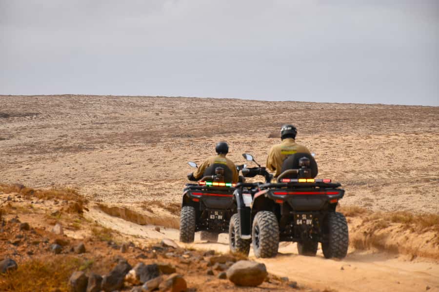 Boa Vista Quad Tour: Shipwreck & Viana Desert (2-Hour) - Riding Toward Cabo Santa Maria Beach