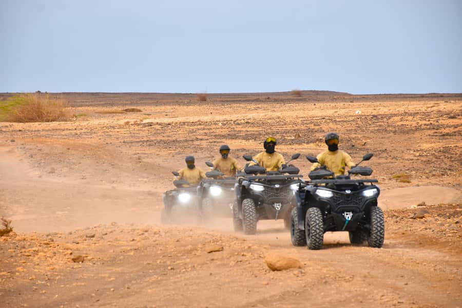 Boa Vista Quad Tour: Shipwreck & Viana Desert (2-Hour) - Getting Started in Sal Rei