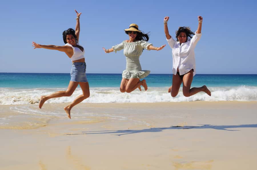 Boa Vista: Santa Monica, Dunes, Caves and Village 4x4 Tour - Riding through the Viana desert