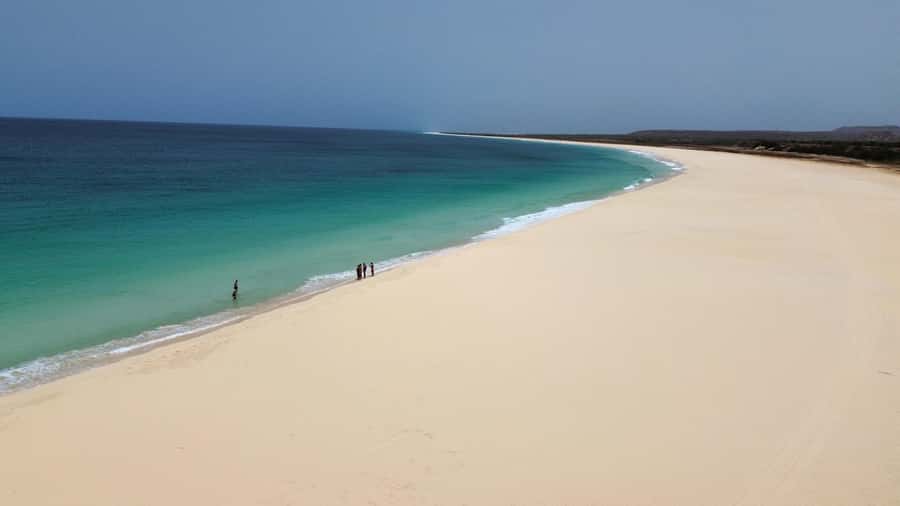 Boavista: 4x4 Island Tour, Santa Monica, Dune, Caves & Lunch - Local lunch: useful, filling, and not fancy