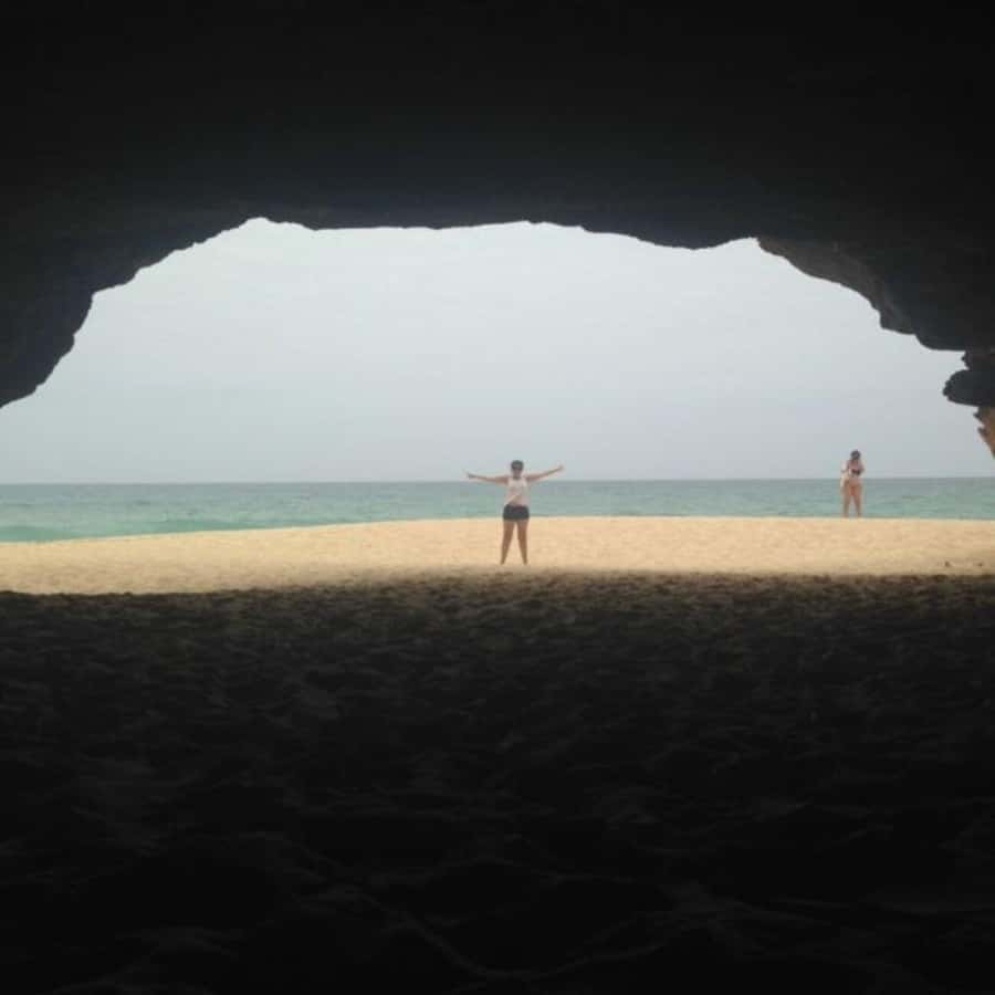 Boavista: Santa Monica beach, Varandinha cave, Sand dunes - Morro de Areia: dunes meeting the Atlantic