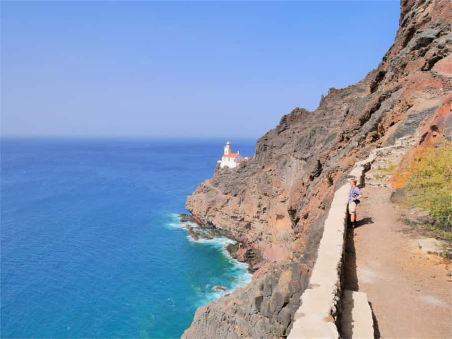 Coastal hike to the Lighthouse - A hand-built trail along the coast