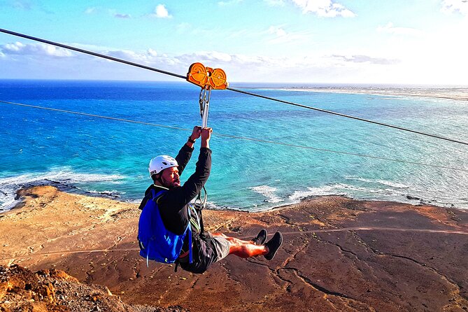 Complete Excursion and Flight on the Zipline Cabo Verde - Cape Verdean music and dancing after the flight