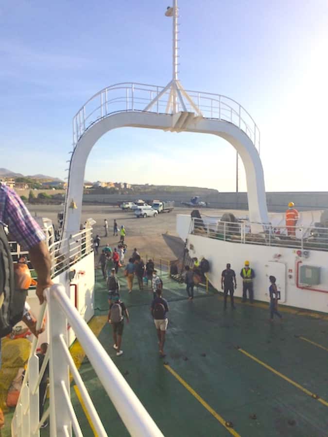 Cova–Paúl Valley Trek: Santo Antão Day Trip by Ferry - The early start from Mindelo