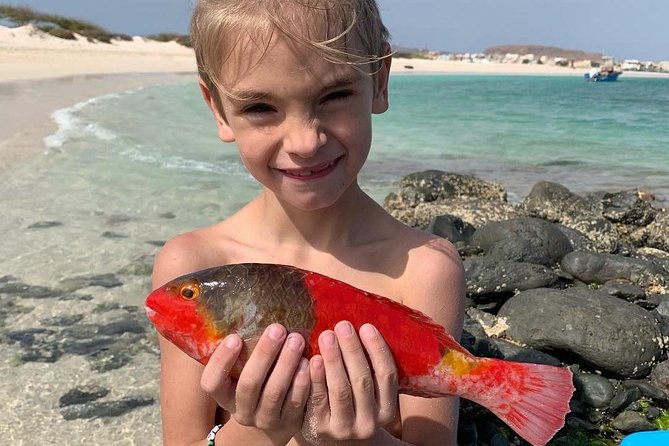 Fishing Snorkeling and Barbecue - Fishing first, with rods already on board