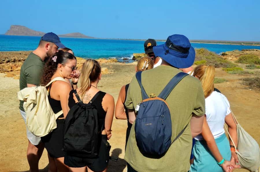 From Sal Island: Blue Eye, Salt Lake, Lemon Sharks, Palmeira - Buracona’s Blue Eye is small, but the sea view is big