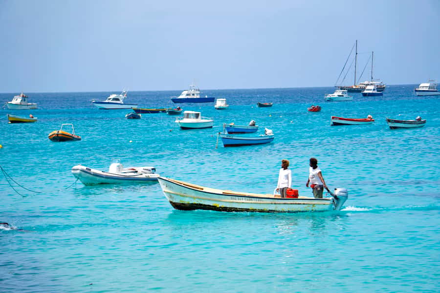 From Santa Maria: Sal Island Private Day Trip - Espargos adds street art and Cape Verdean identity