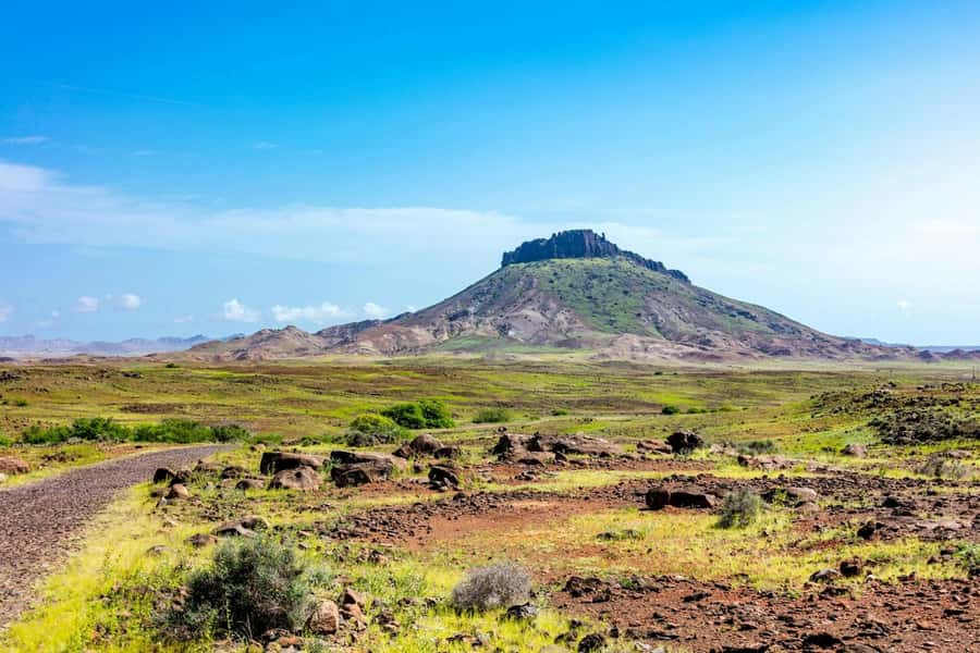 Half Day 4x4 Tour with Viana Desert and Villages - Holding on through the Viana Desert