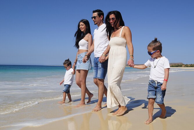 Half Day 4x4 Trip - Dunes, Caves, Santa Monica Beach & Village - Santa Monica Beach: 11.5 kilometers of open shore