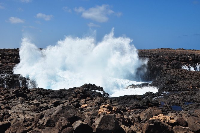 Half-Day Sal Island Tour with Shark Experience from Santa Maria - Buracona’s natural pools
