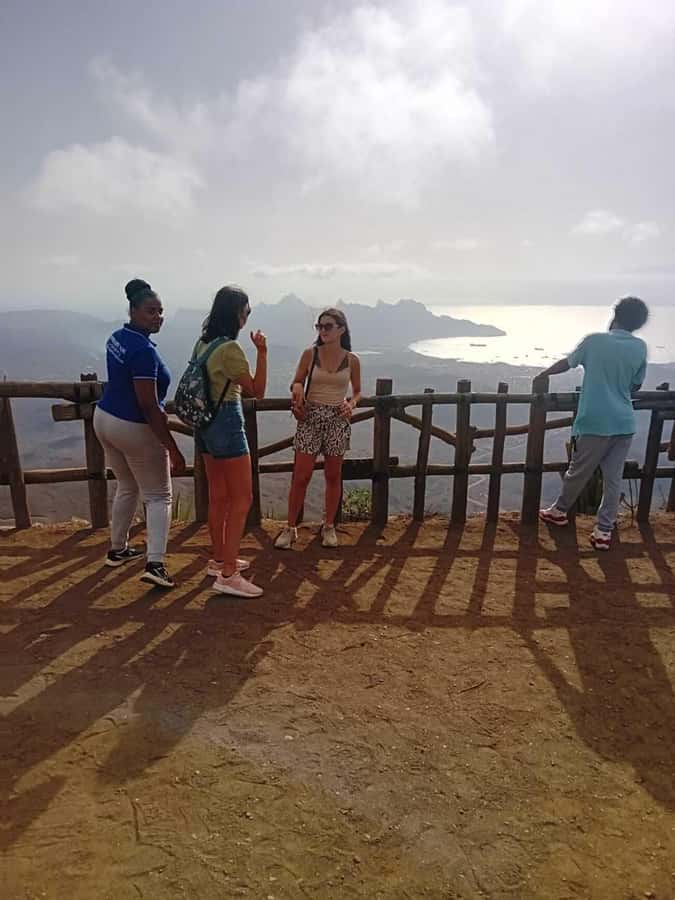 Hike to the highest point of Monte verde - The cobbled road makes the climb manageable