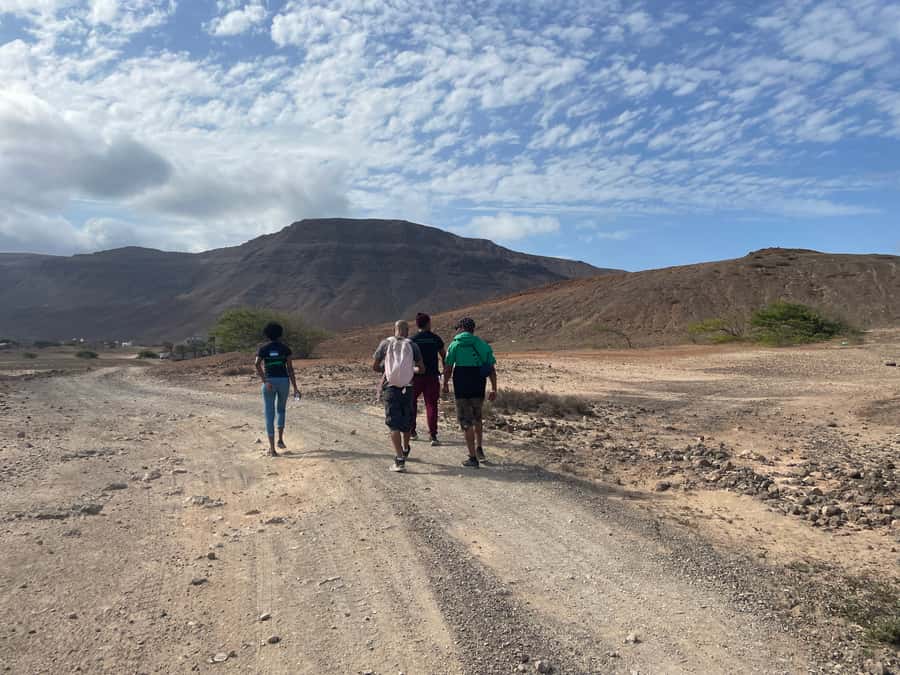 Hike Volcano Viana - Walking across São Vicente’s volcanic terrain