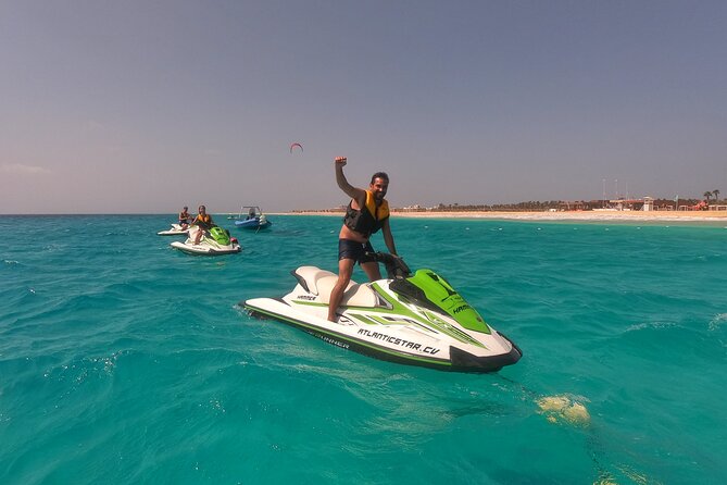 Jet Ski Adventure on Sal Island - Cape Verde - A five-minute safety briefing before the ride