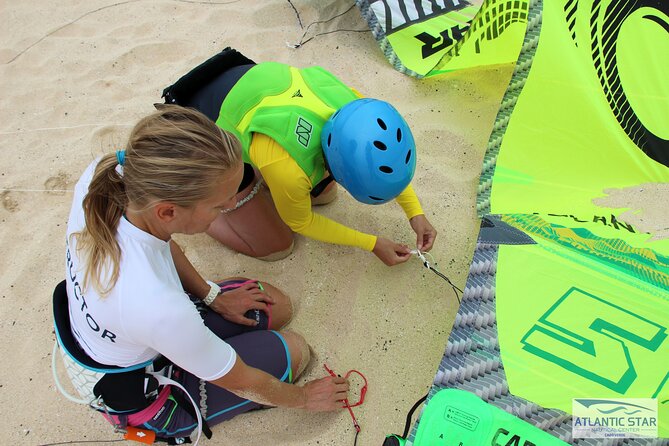 Kite Surf Lessons on Sal Island - Equipment, swimming, and basic fitness