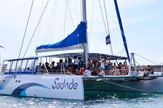 Lounge Catamaran SODADE Half-Day - Quick points before you book