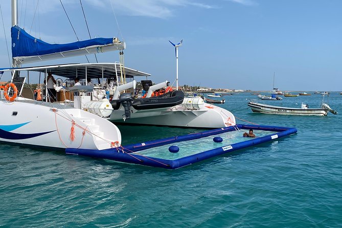 Lounge Catamaran SODADE Half-Day - From Santa Maria to Palmeira’s fishing harbor