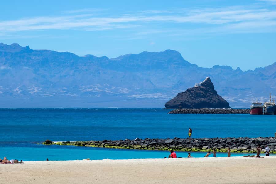 Mindelo: City Tour with Hotel Pickup and Drop-Off - Monte Cara and the view across the port