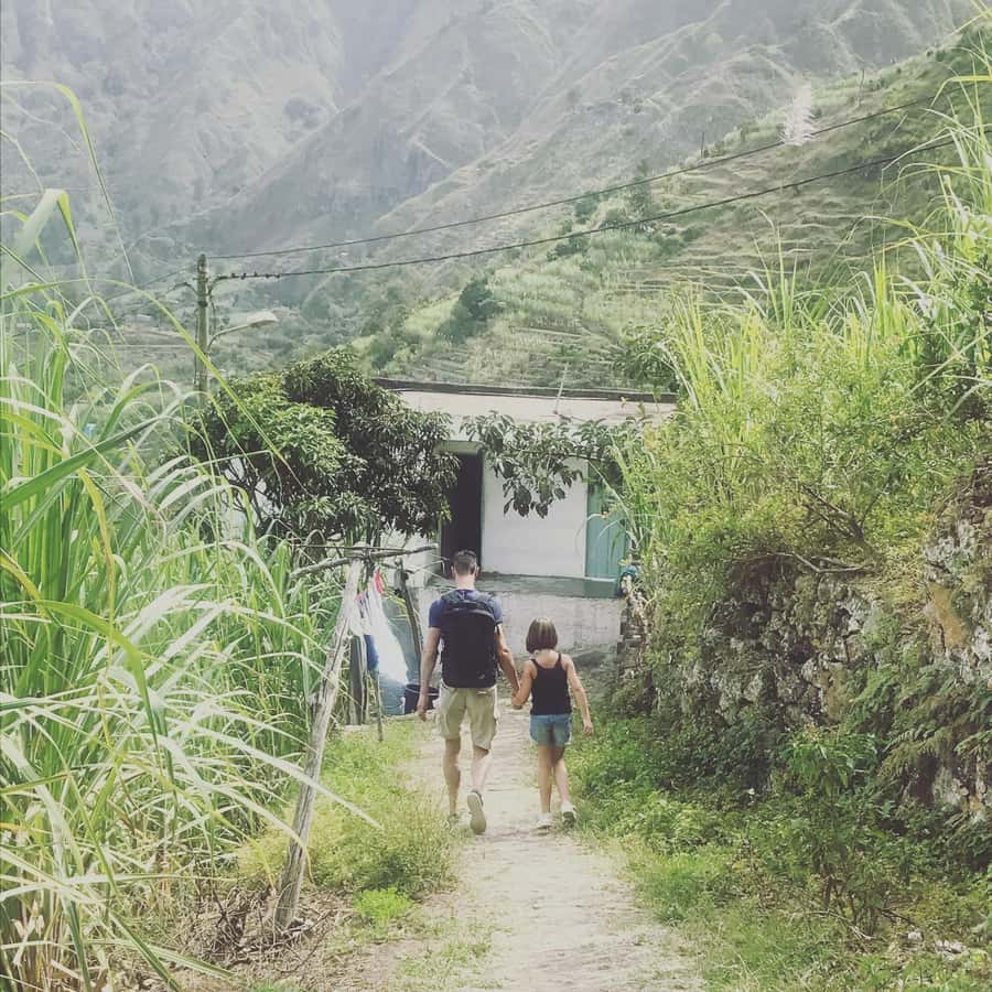 Paúl hike, the green garden - The drive into the valley