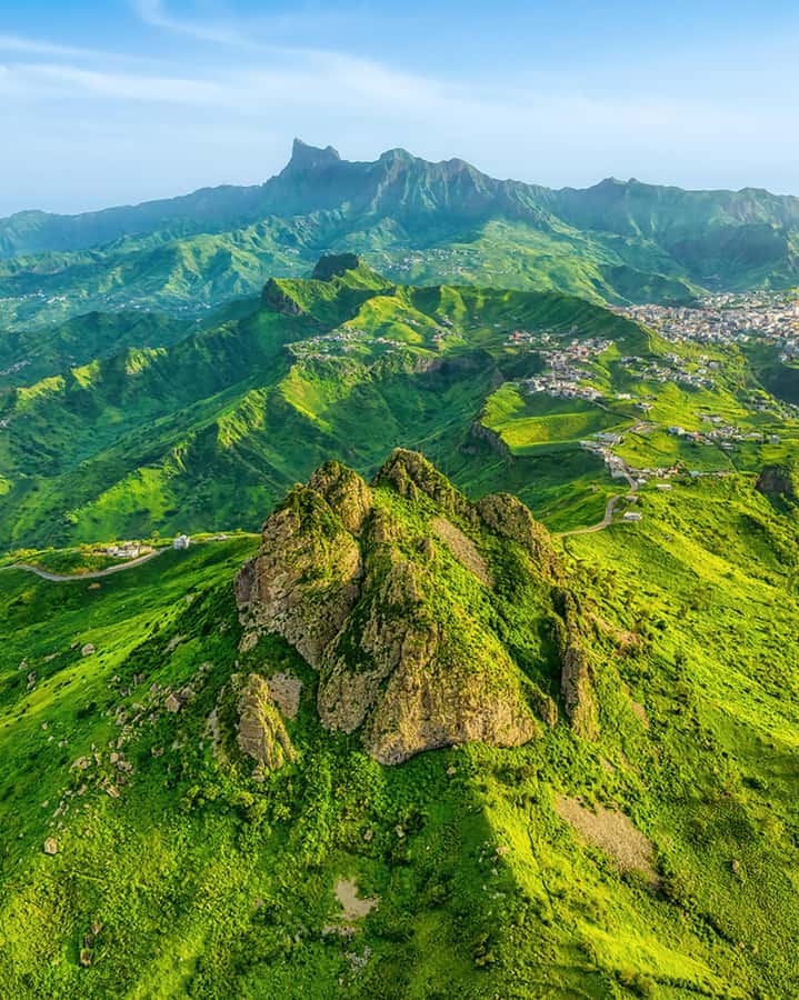 Private Hike through mountains and distant rural villages - Views of Mount Pico Antonio