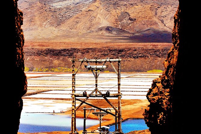 Private Sal island: Pedra de Lume Village, Salt Lake & Shark Tour - Floating in the Pedra de Lume salt lake