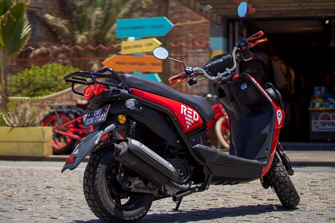 Rent a Scooter in Sal Island - Picking up the scooter at Santa Maria pier