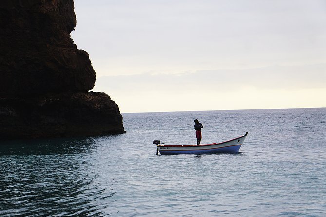 Ribeira da Barca: Boat Trip to the Cave, Snorkeling and BBQ on the beach - Pilon de Achada Leite’s volcanic formations