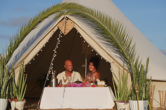 Romantic Sunset & Glamping Experience - Watching the sunset over the Atlantic