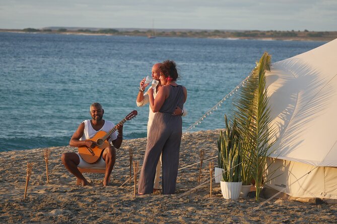 Romantic Sunset & Glamping Experience - Inside the private Ultimate Pro Glamping tent