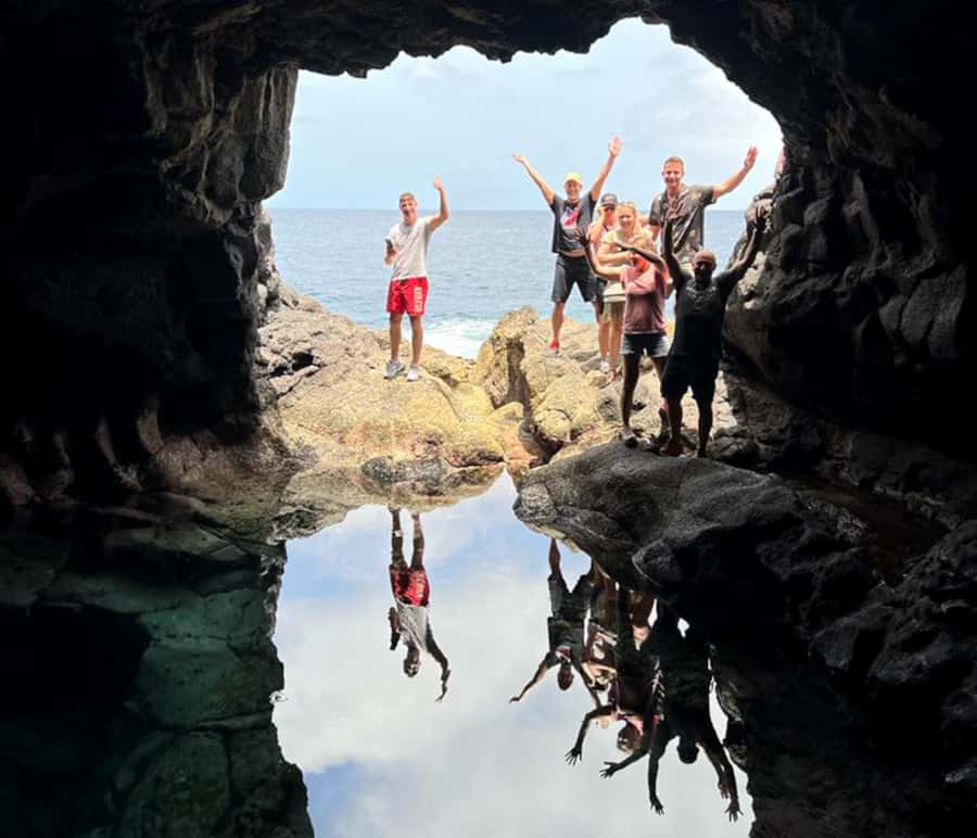 Sal: All-Inclusive Salt Lake, Blue Eye and Shark Bay Tour - The Miragem and Sal’s desert illusion
