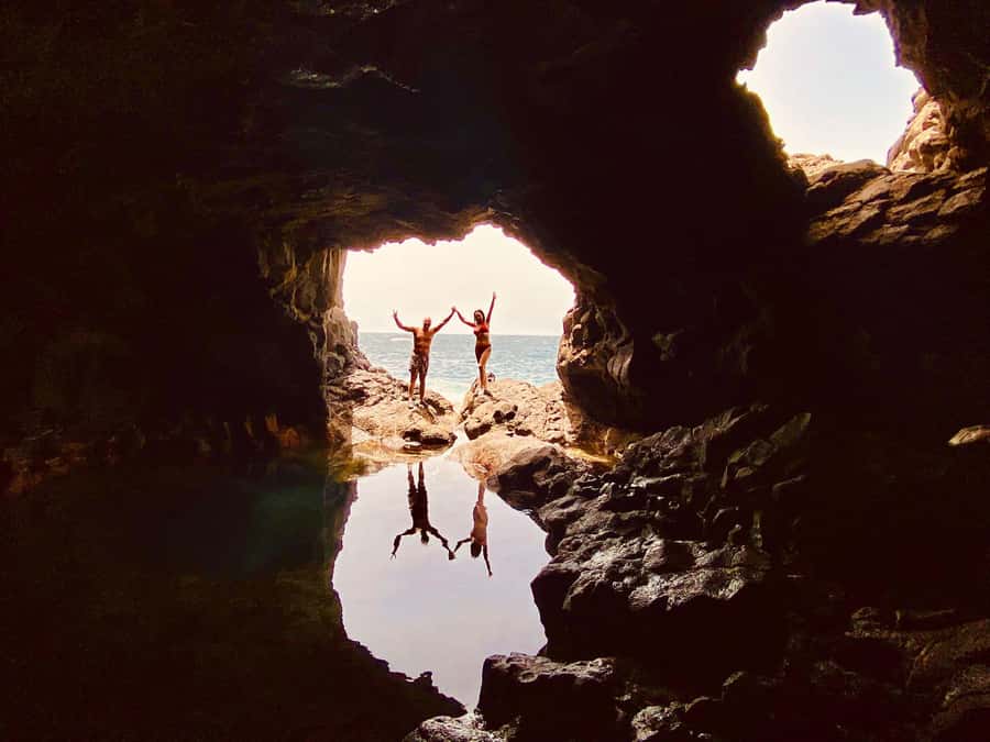 Sal: All inclusive Salt Lake, Natural pools and Shark Bay - Murdeira Bay and Lion Mountain views