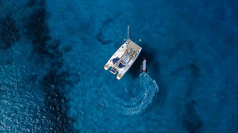 Sal, Cape Verde: Half day on Cuba Libre sailing yacht - Swimming and snorkeling at the final stop