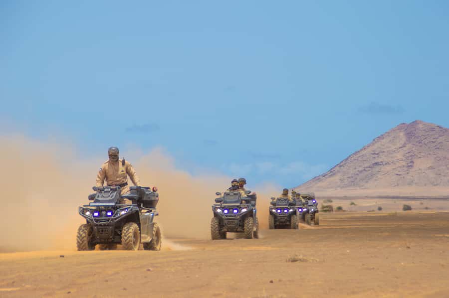 Sal Island: 2-Hour ATV Quad Desert Adventure - The ride begins with a practical Santa Maria pickup