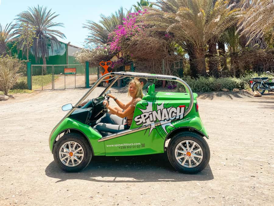 Sal Island: 2 Hour Guided Excursion on a Talking Car - Santa Maria Beach and Ponta Sino