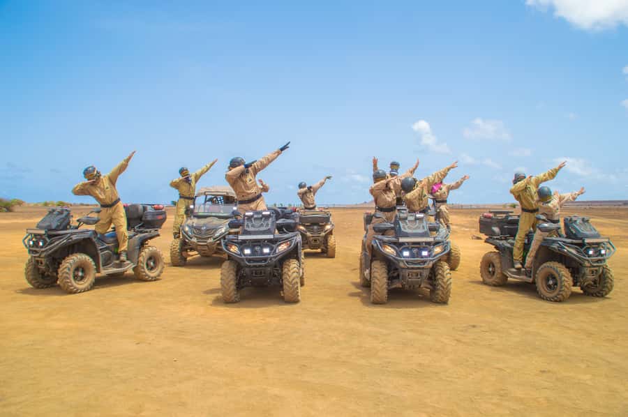 Sal Island: 4-Hour ATV Quad Island Tour - Pedra de Lume’s volcano crater and panoramic stop