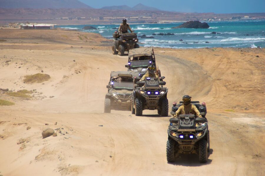 Sal Island: 4-Hour ATV Quad Island Tour - Serra Negra, Kite Beach, and the Santa Maria salt flats