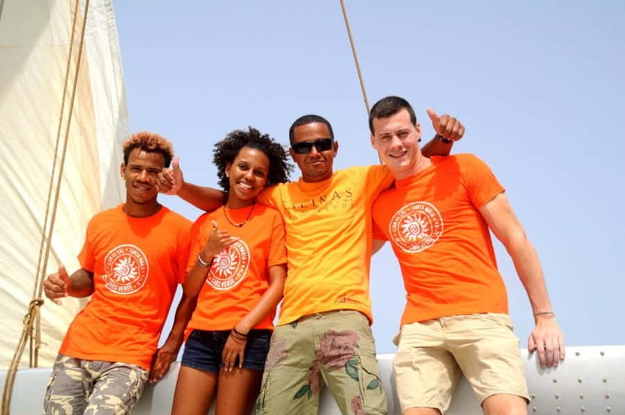 Sal Island: Catamaran cruises on Sal Island - Snorkeling, swimming, and the diesel question