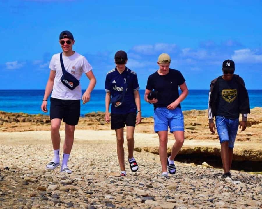 Sal Island in a Group - A Full Day Exploring the Highlights - Floating at Pedra de Lume’s salt mine