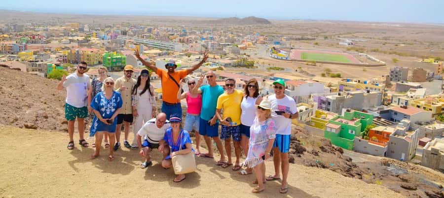 Sal Island tour: Blue Eye, Salt Lake, Sharks w/ Local Guide - Espargos: Sal beyond the beach resorts