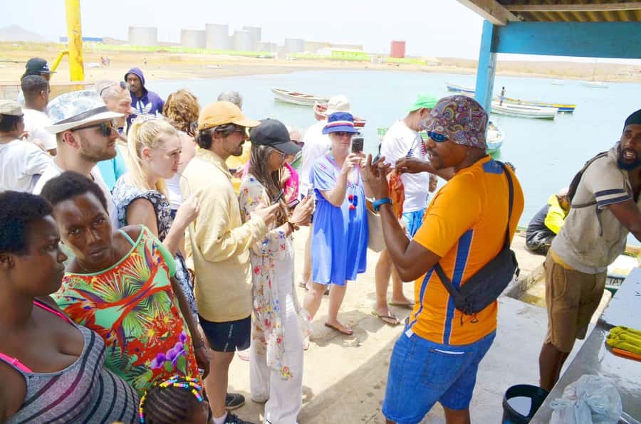 Sal Island tour: Blue Eye, Salt Lake, Sharks w/ Local Guide - Buracona and the Blue Eye