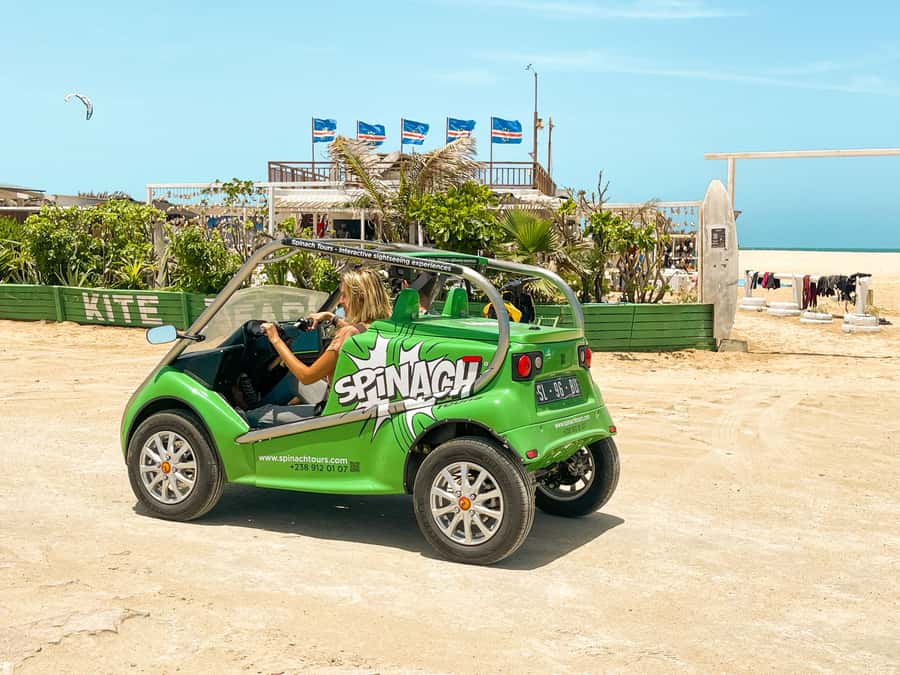Sal Island: Two Hours Self-Drive Tour around Santa Maria - Why this little electric car changes the outing