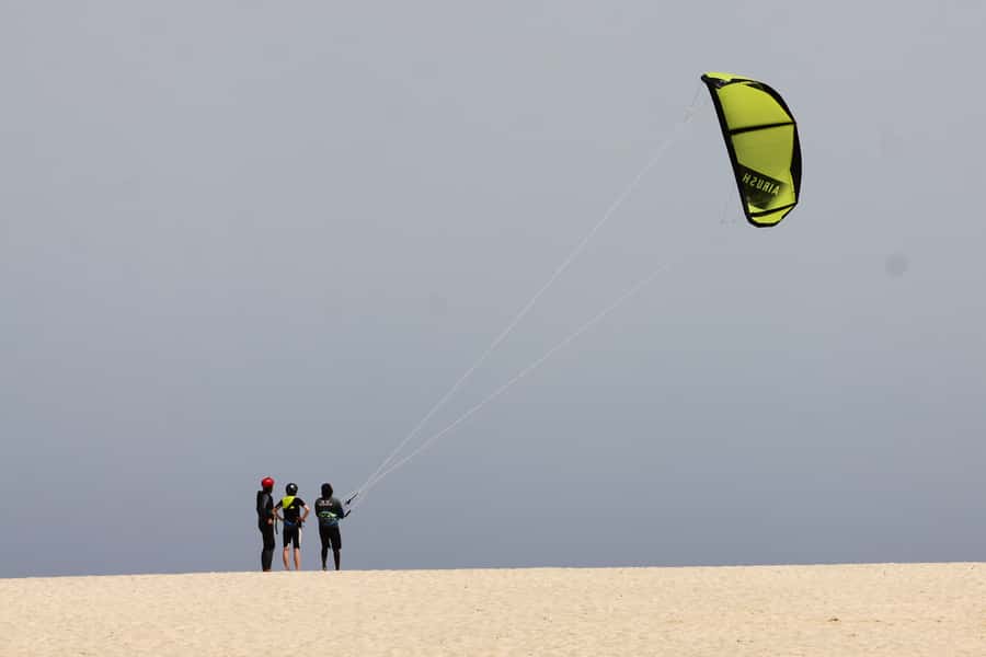 Sal: Kitesurfing Lessons - Sal’s wind is exciting, but it is not always gentle